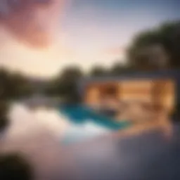 Luxurious Pool with Vanishing Edge
