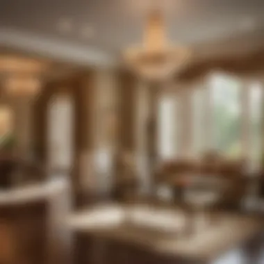 Luxury interior of a short sale property