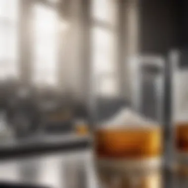 Magnesium Chloride Solution Magnesium chloride solution in a laboratory setting