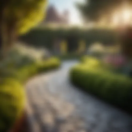Majestic Garden Pathway