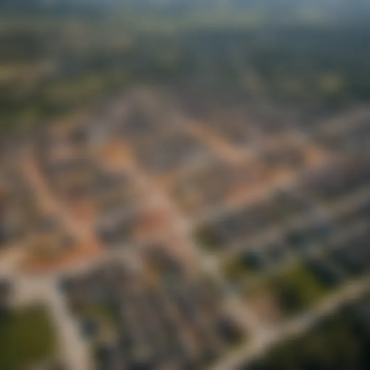 Map showing location impact on construction costs