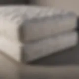 Different types of mattress storage bags arranged on a clean surface