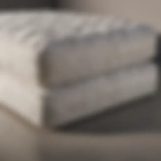 Different types of mattress storage bags arranged on a clean surface