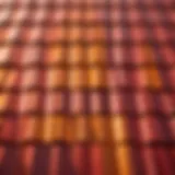 Metal roofing color palette