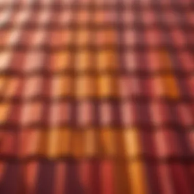 Metal roofing color palette