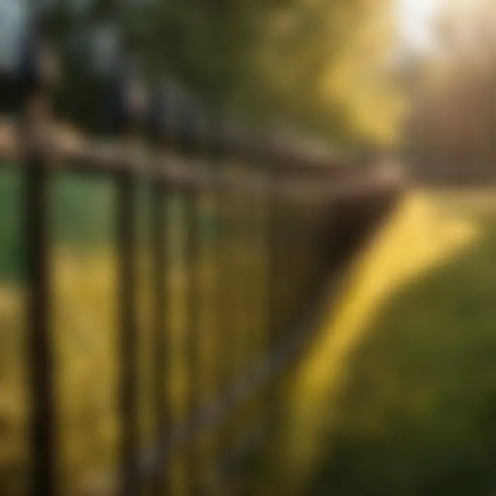 Metal fence cost breakdown