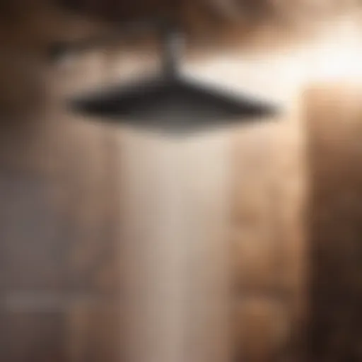 Minimalistic Design Rain Shower Head