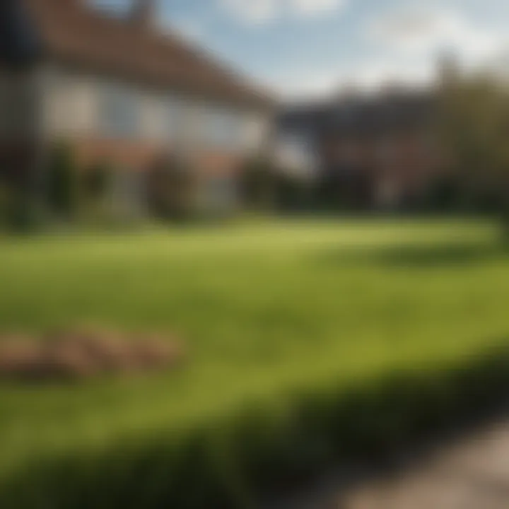 Remediation techniques for recovering damaged grass