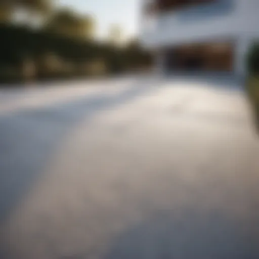Modern Cement Driveway Design