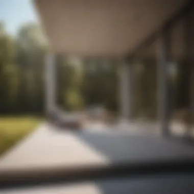Creative Concepts: Modern Concrete Porch Designs Modern concrete porch design inspiration