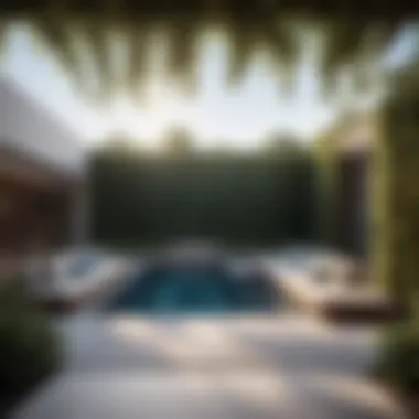 Modern Geometric Hardscape
