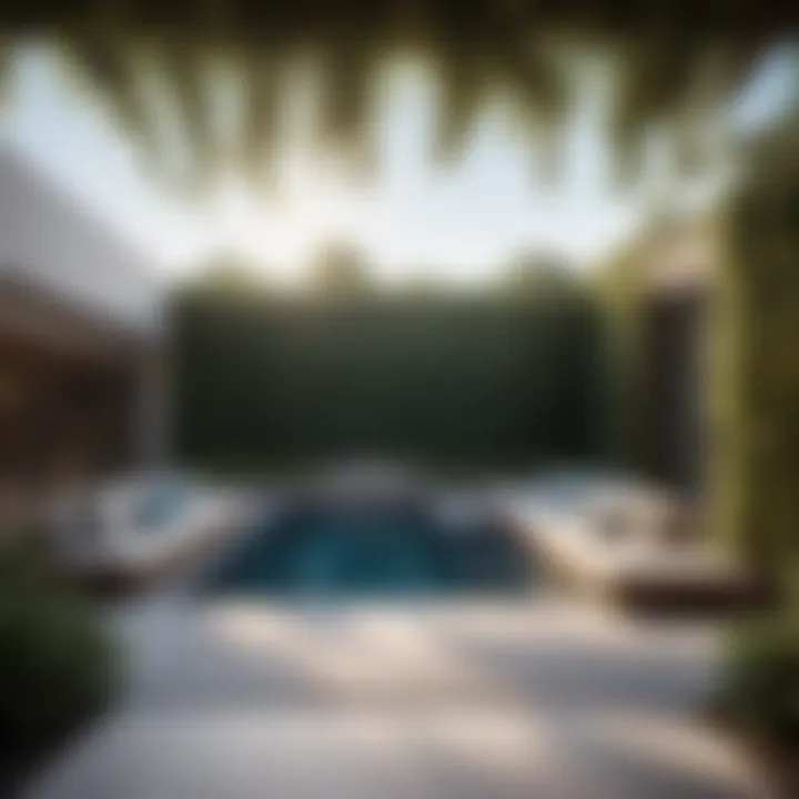 Modern Geometric Hardscape