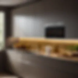 Modern kitchen cabinet design