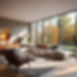 Modern living room addition design