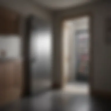 Carefully Navigating Tight Spaces Navigating through doorways and hallways with a refrigerator