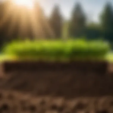 Vital Nutrients: Nurturing Topsoil Care Nurturing topsoil for healthy grass growth