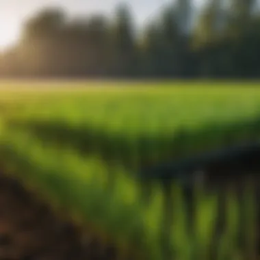 Specialized Equipment for Ryegrass Planting Professional planting equipment for annual ryegrass