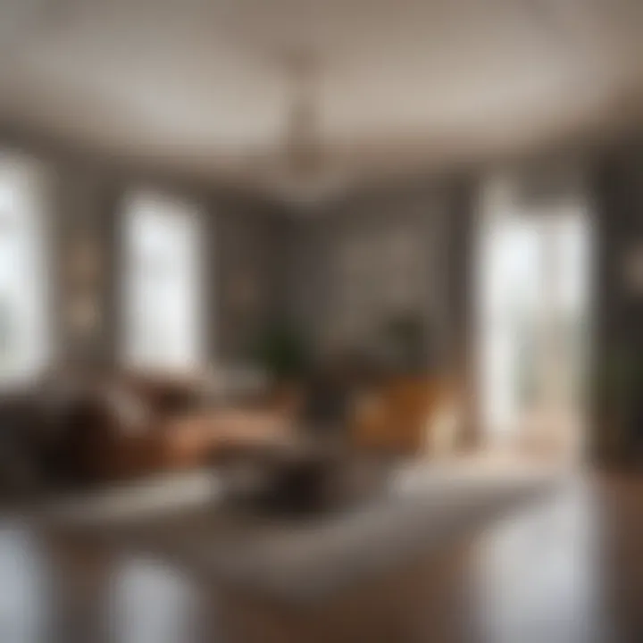 Before and after energy efficiency upgrades in a home