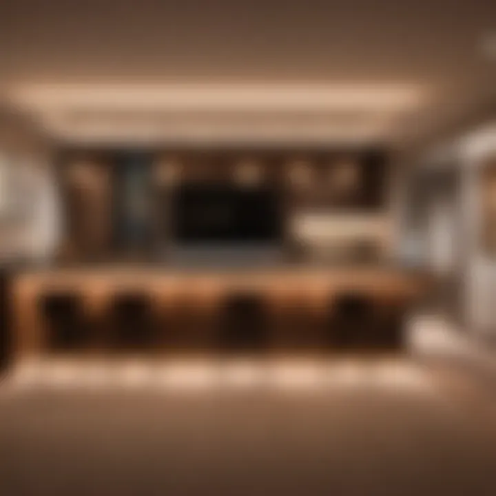 Basement Lighting Design