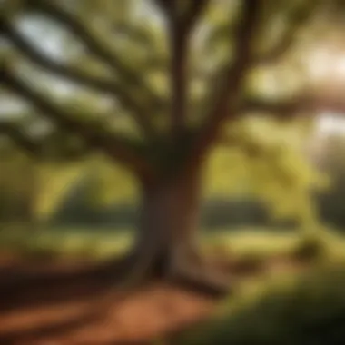 Illustration showcasing financial analysis for tree thinning operations