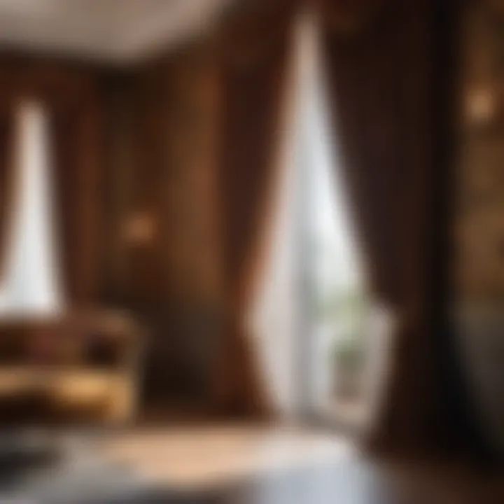 Noise Reduction Curtain Hanging Method