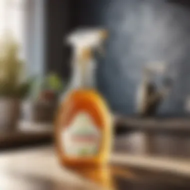 Organic Vinegar Cleaning Solution