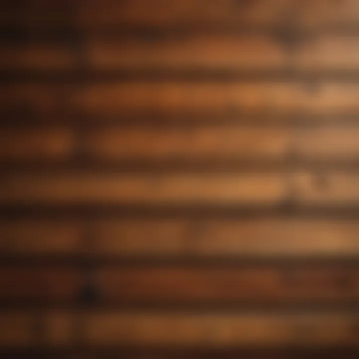 Vintage Shiplap Wall Detail