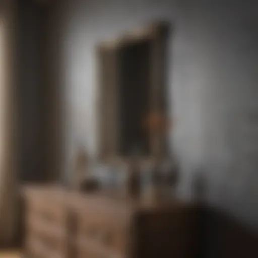 Elegant paint color palette selection for a sophisticated interior design