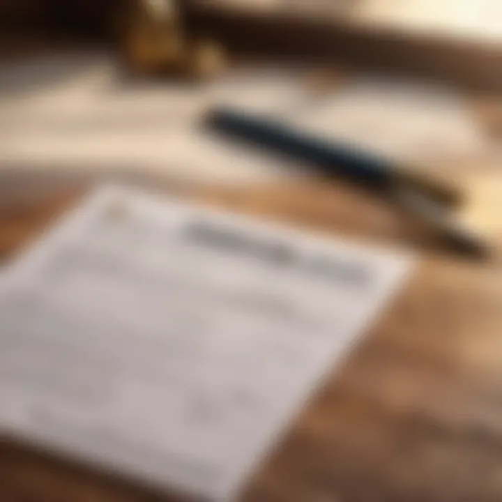 Permit application form for garage conversion