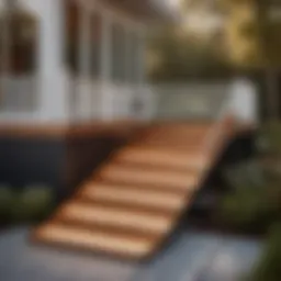 Innovative ramp design for porch accessibility