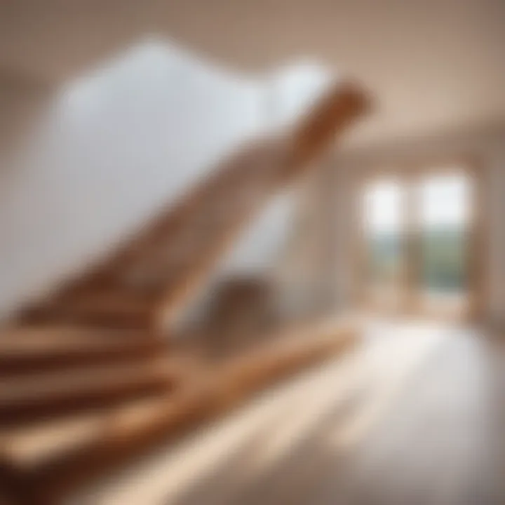 Precision in wooden staircase construction