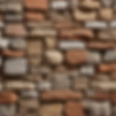 Selection of premium stone materials for house exterior