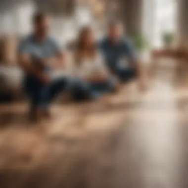Efficient Team for Laminate Flooring Installation Professional laminate flooring installation team