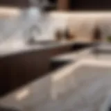 Quartz Countertop with Beveled Edge