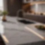 Elegant Quartz Countertop