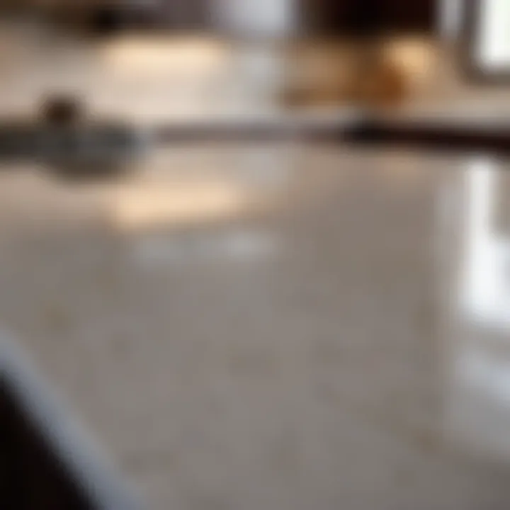 Quartz Countertop with Ogee Edge