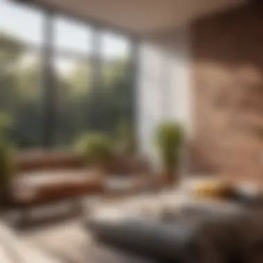 Creating a Tranquil Living Environment Quiet and peaceful living space illustration