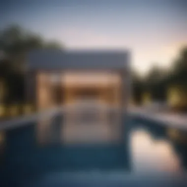Crafting Elegance Luxurious Raised Pool Construction