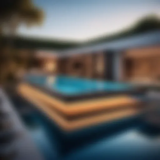Elevated Sophistication Sophisticated Raised Pool Design