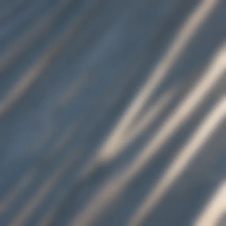 Durable material used in raised seam roof construction