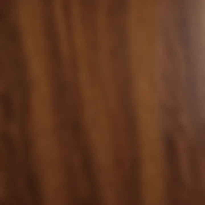 Close-up of high-quality wood veneer for cabinet refacing