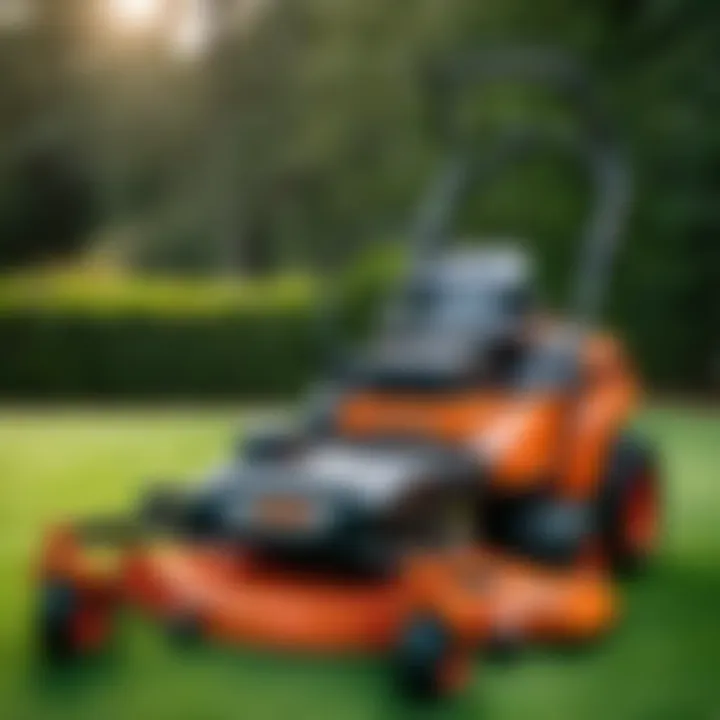 Refurbished Lawn Mower Quality Check