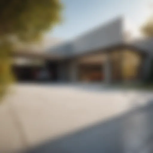 Concrete driveway assessment