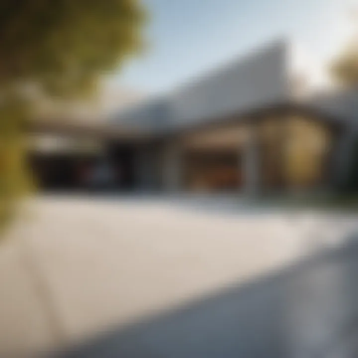 Concrete driveway assessment