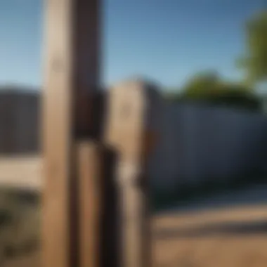 Successful removal of a fence post