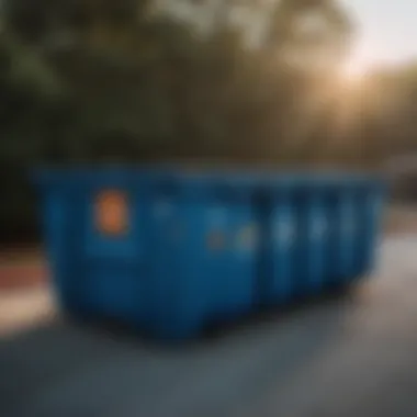 6-yard dumpster rental duration options