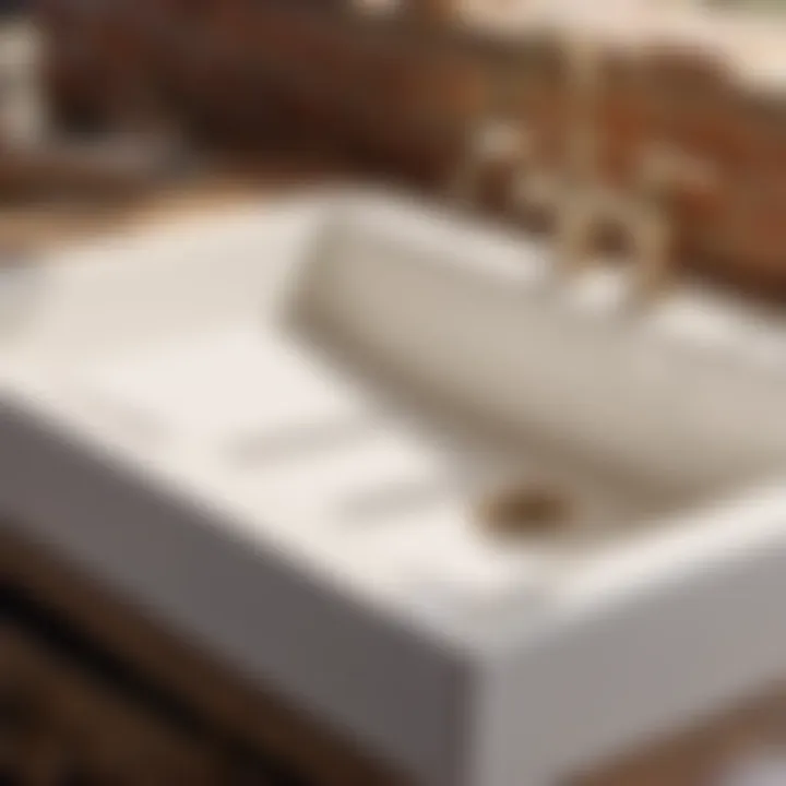 Applying refinishing coating on a porcelain sink