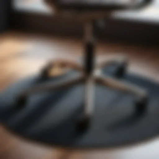 Elegant Round Office Chair Mat