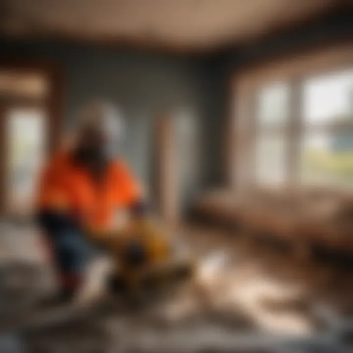 Safety gear and protective equipment for house demolition