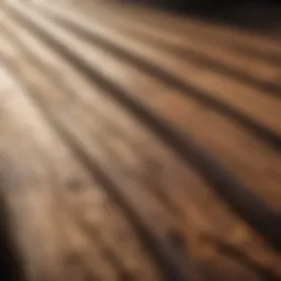 Wood planks for shed construction
